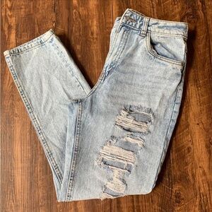 Vintage High-Rise Light Blue Refuge Denim